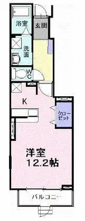 カーサ・エスペランサ【1階】の間取り