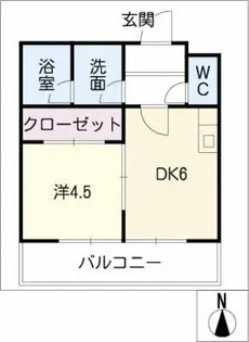 エクセレント【2階】の間取り