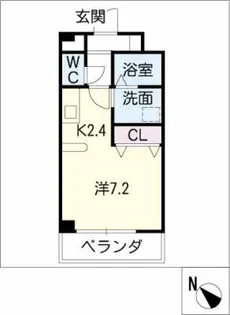 リーベンヒルズⅡ【1階】の間取り
