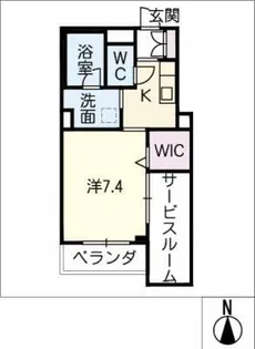 Giulia【3階】の間取り