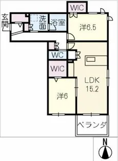 Jumeaux 北館【2階】の間取り