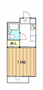 ACTヤママ【3B号室】の間取り