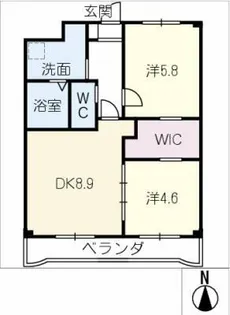 グランド・カーサ【3階】の間取り