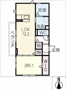 ココット【3階】の間取り