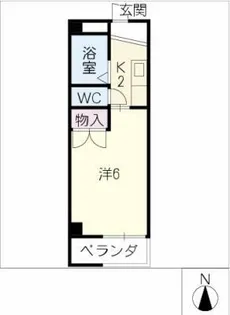 アビニヨン今伊勢【5階】の間取り