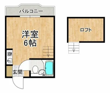 ヨーロピアン千代田【1階】の間取り