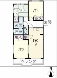 ストーク野田【1階】の間取り