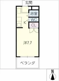 OAK・1【1階】の間取り