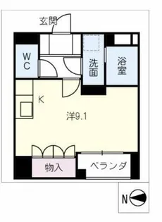 ST昭和橋【2階】の間取り