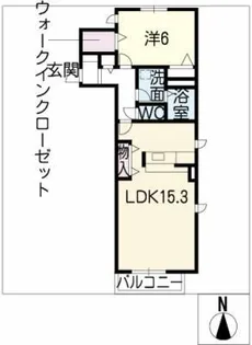 ヘーベル プラッツ【1階】の間取り