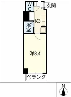 LIFE壱番館【3階】の間取り