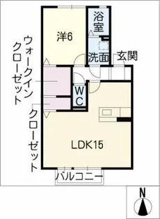 マインド 宝【1階】の間取り