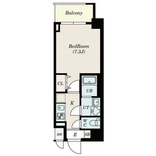 S-RESIDENCE志賀本通North【2階】の間取り