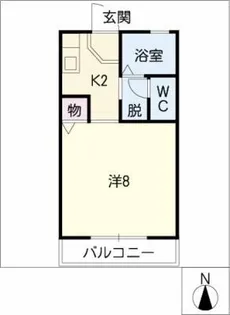 セジュール加藤【1階】の間取り