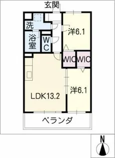 レトワール【2階】の間取り