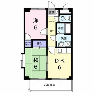 フローレンスAH【2階】の間取り