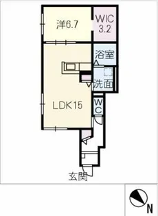 Neo Lumiere【1階】の間取り