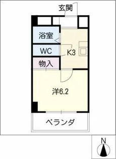 メゾン桜【1階】の間取り