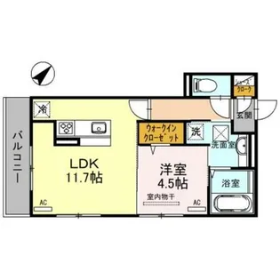 VALENTIA【3階】の間取り