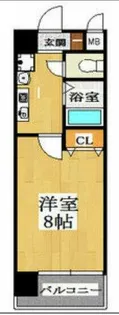 新梅田プライム【5階】の間取り