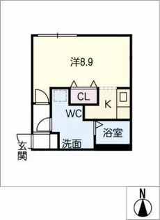 ブランシェ吹上LA SOEUR【2階】の間取り