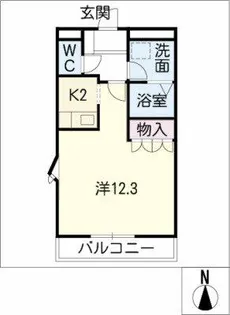 Y’s スクエア【2階】の間取り