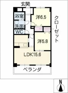 POLARIS【2階】の間取り