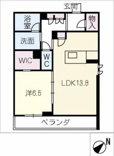 ハレレア【2階】の間取り