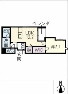 SOIRE白壁【4階】の間取り