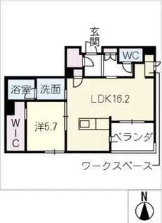 SOIRE白壁【1階】の間取り