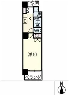 ディアコート八事【7階】の間取り