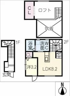 ESPRESSO尾張旭【2階】の間取り