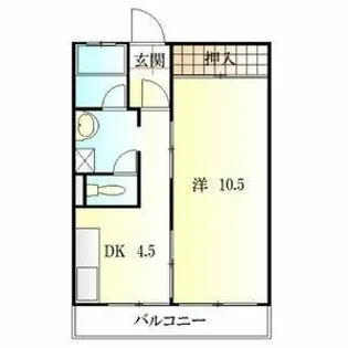 石塚マンション【3階】の間取り