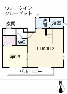 アルティスタ【1階】の間取り