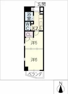 ナチュレ 一幸Ⅰ【3階】の間取り