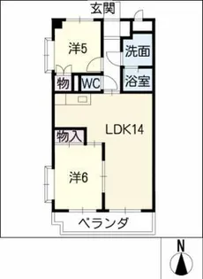 神田センタービル【6階】の間取り
