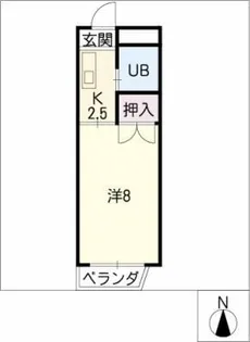 SUNNY・SIDE【2階】の間取り