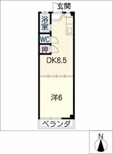 メゾン緑【3階】の間取り