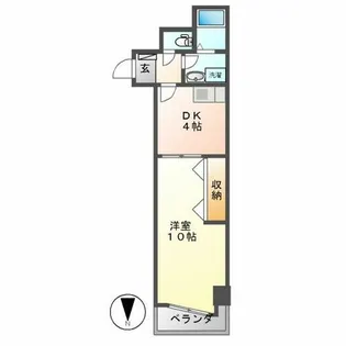 YM丸の内【603号室】の間取り