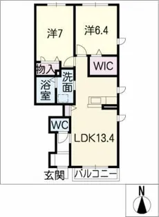パストラルE【1階】の間取り