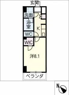 コントレイルりんくう常滑【3階】の間取り