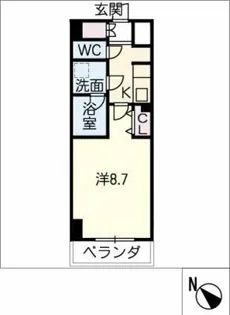 コントレイルりんくう常滑【3階】の間取り