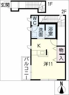 Stanza solatio【2階】の間取り