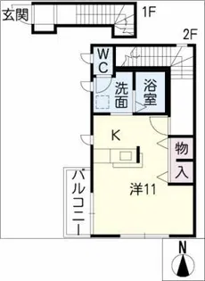 Stanza solatio【2階】の間取り