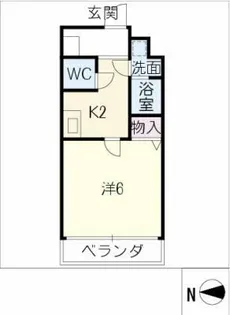 ヴィヴィアンパーク【4階】の間取り