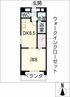 プレザン本山【5階】の間取り