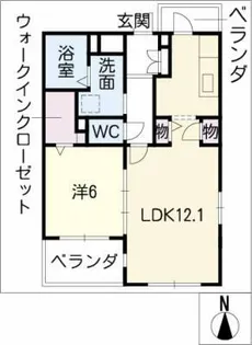 Casa Leche´【3階】の間取り