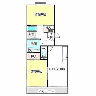 パークレジデンス【3階】の間取り