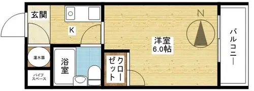 メゾン・ド・ソアレ【2階】の間取り