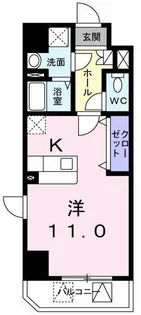 エテルノ・スクウェア五番館【3階】の間取り